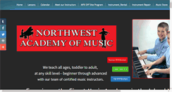 Desktop Screenshot of nwacademy.com